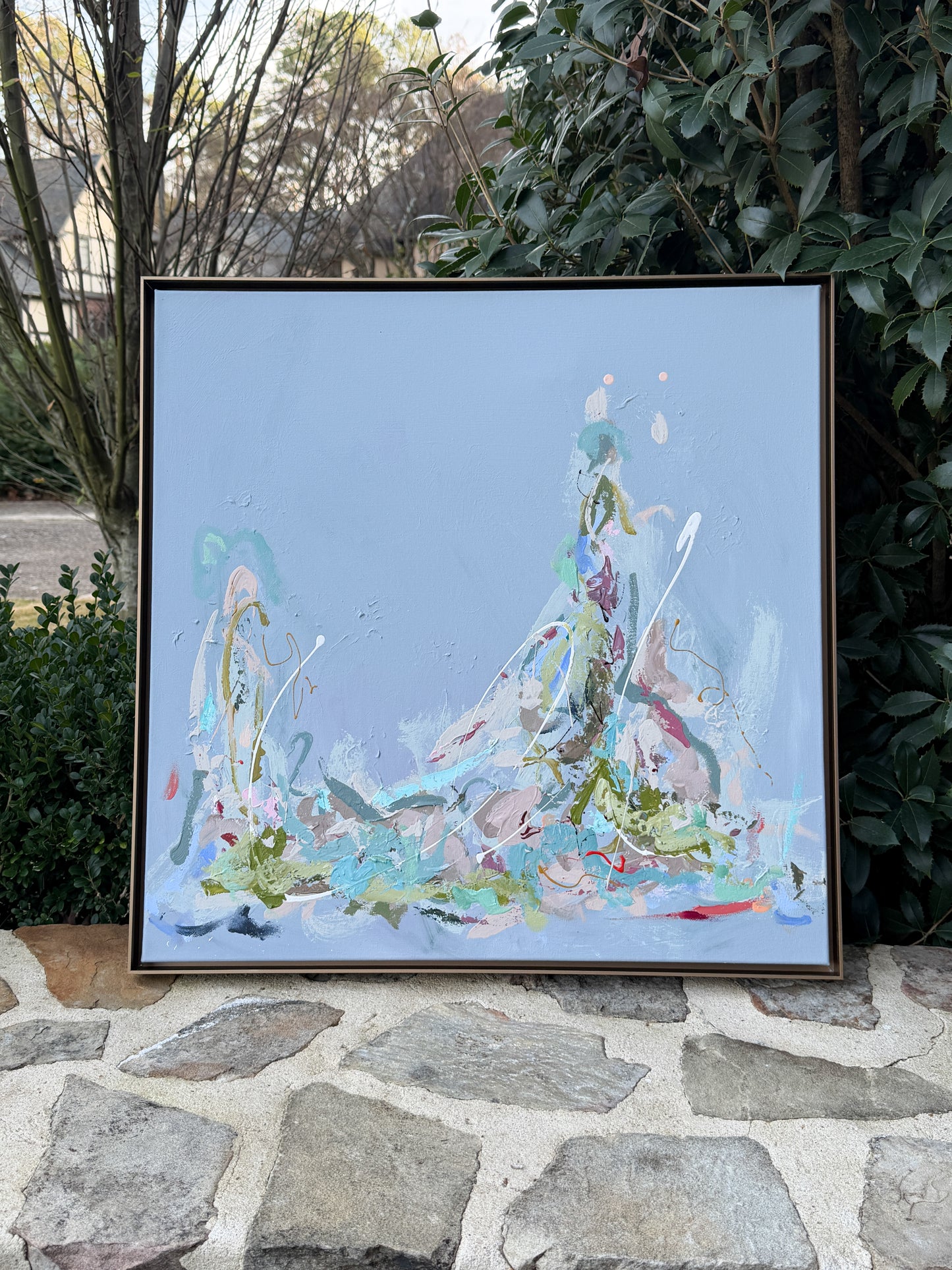 Spiritual Journey, framed