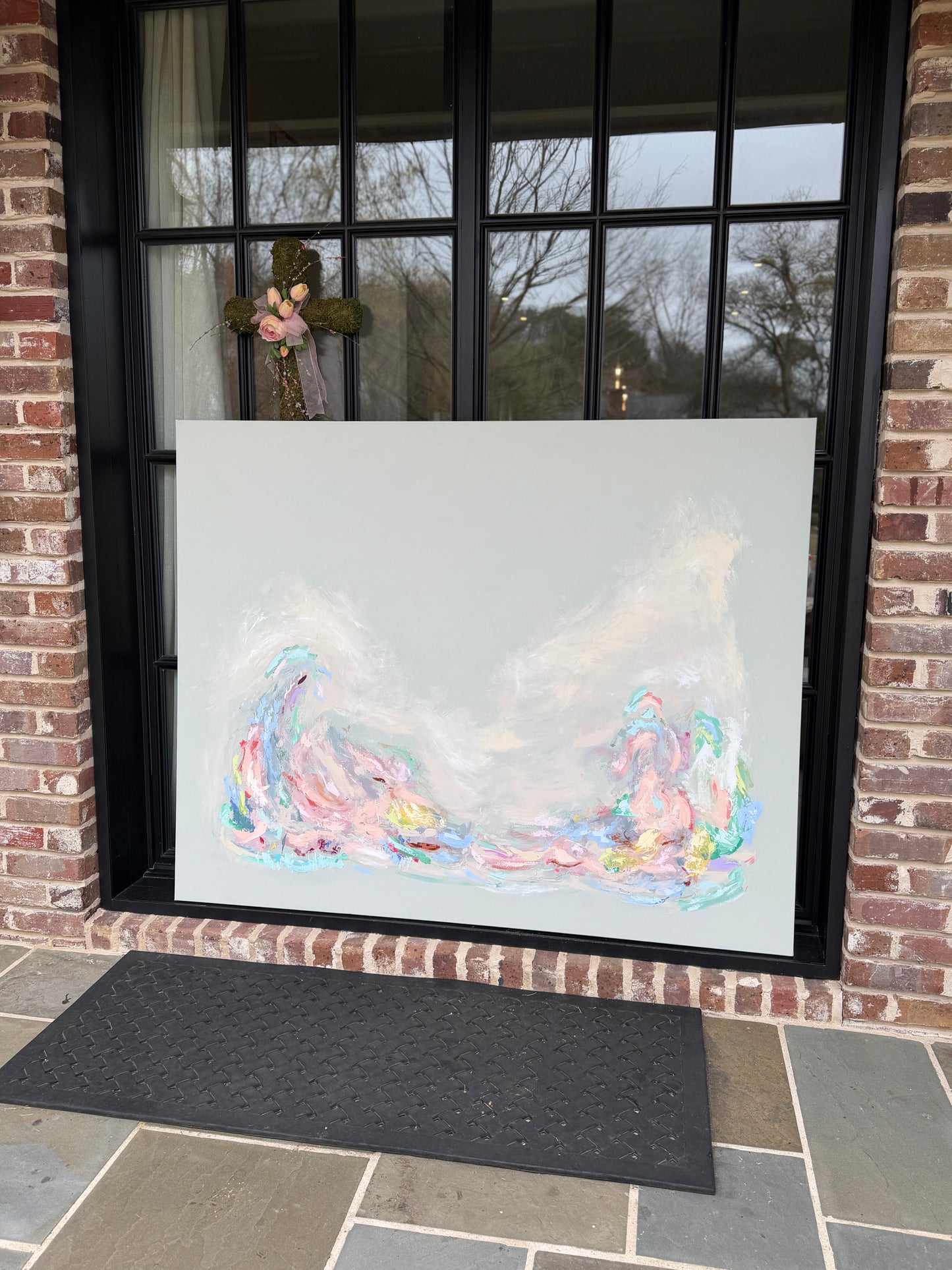 Spiritual Journey, framed