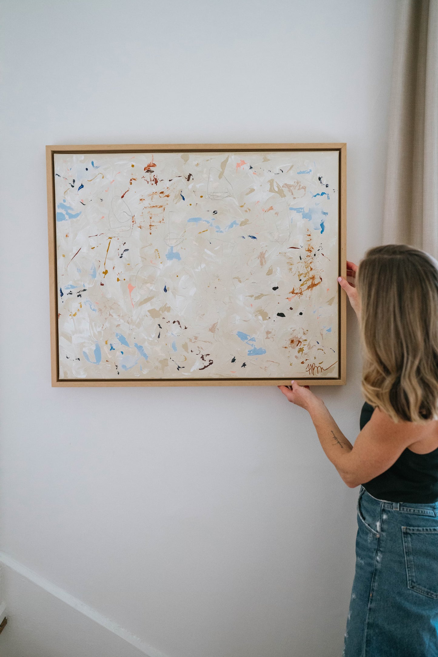 Gather, framed