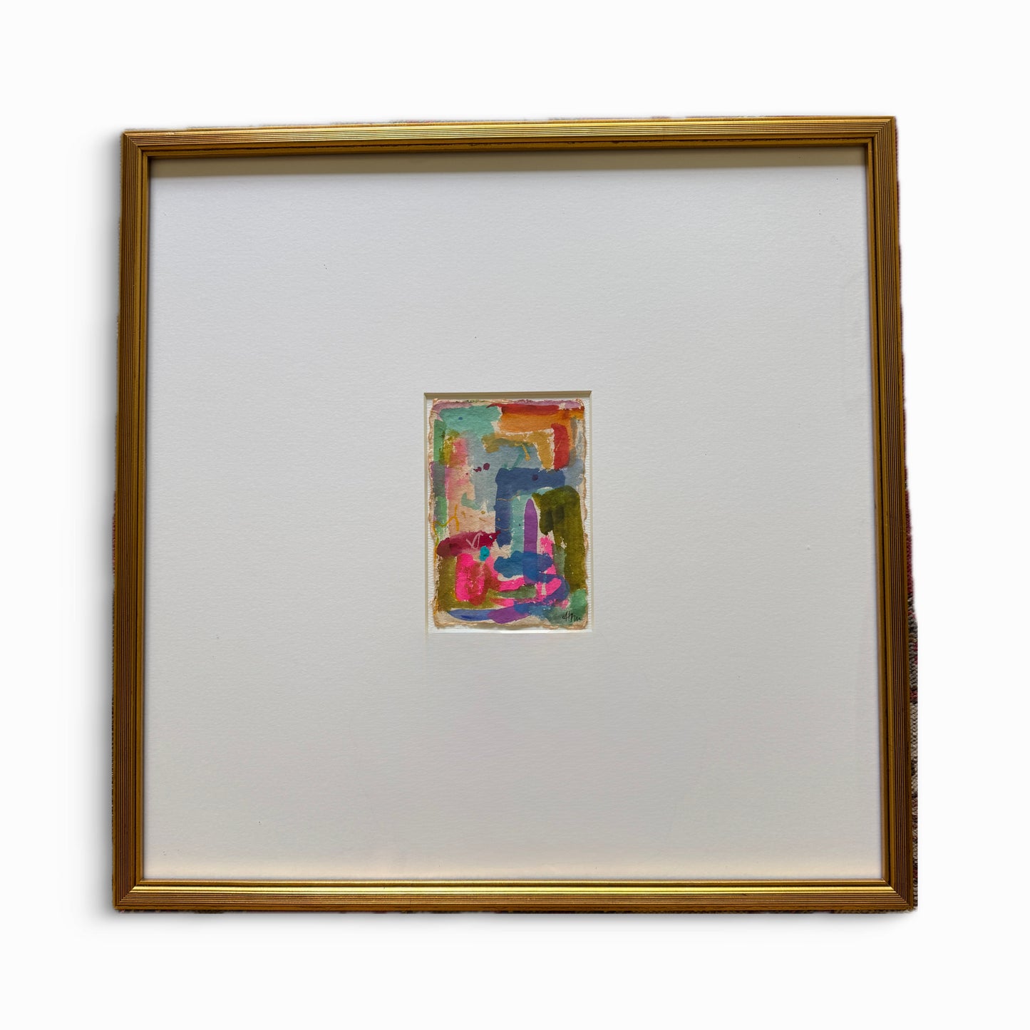 Revealed, framed