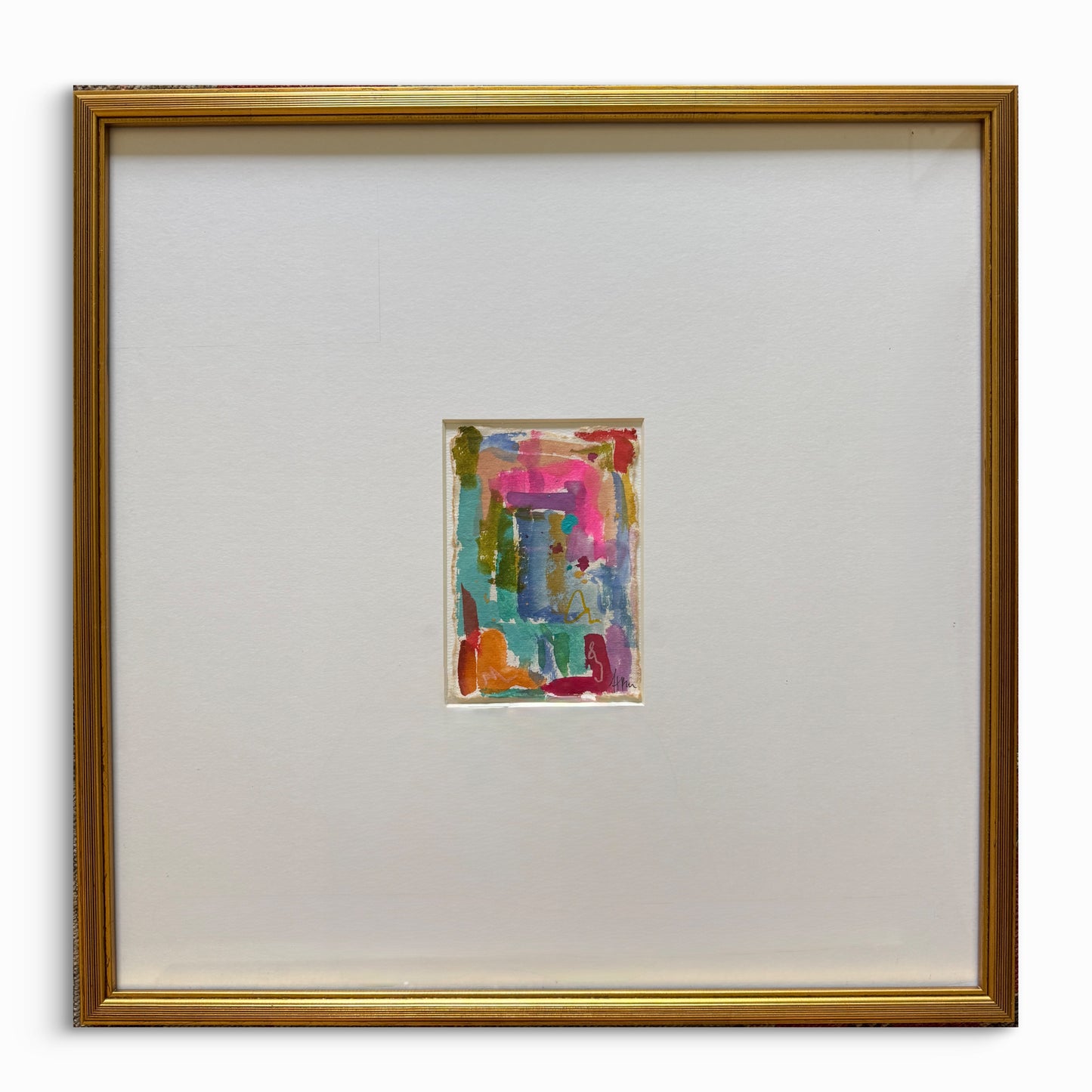 Revealed, framed
